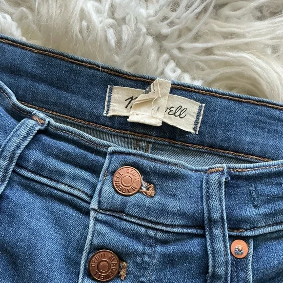 Madewell 10" Mid-Rise Skinny‎ Jeans in Mackey Wash - Picture 3 of 5